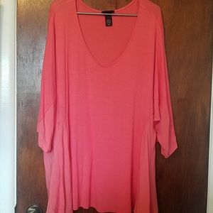 Lane Bryant 3/4 Sleeve Top